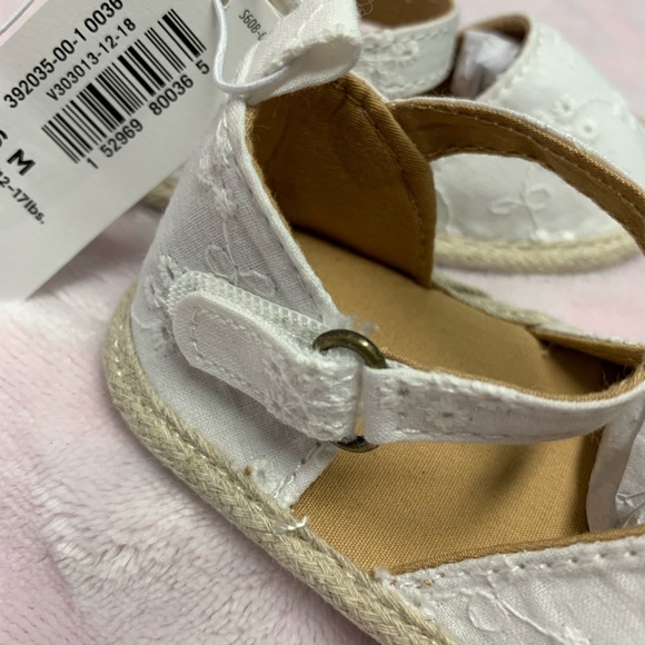 💕Eyelet D'Orsay Espadrilles for Baby💕 - Picture 3 of 7